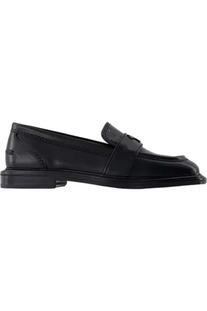 Maison Kitsuné Sko, Dame, Sort, 39 EU, Læder, Læder Loafers