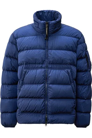 C.P. Company Jakke, Herre, Blå, XL, Uld, Chrome-R Down Jacket