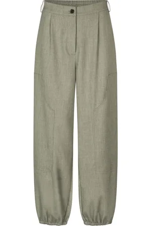 Masai Bukser, Dame, Grå, S, Tyl, Relaxed Fit Feminine Bukser