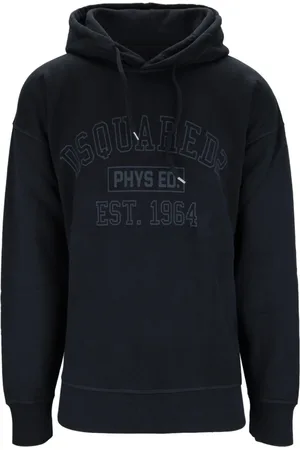 Dsquared2 Sweathshirts & Hoodies, Herre, Sort, M, Bomuld, Hoodie