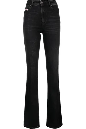 Diesel Jeans, Dame, Sort, W27, Boot-cut Jeans