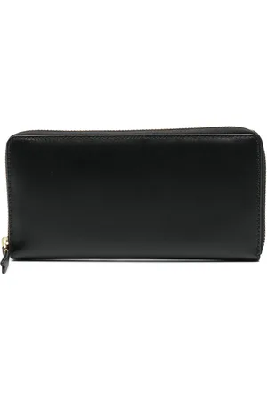 Comme des Garçons Tilbehør, unisex, Sort, ONE SIZE, Læder, Sort Læder Line Wallet