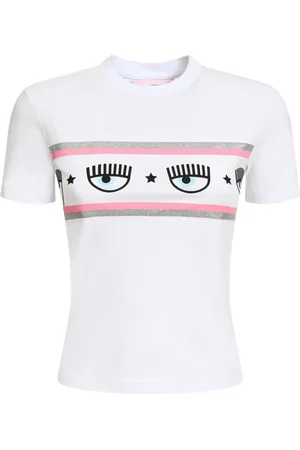 Chiara Ferragni Top, Dame, Hvid, S, T-shirt