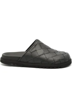 Copenhagen Shoes Sko, Dame, Sort, 39 EU, Læder, Sort Læder Vævet Sandal