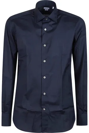 Orian Skjorte, Herre, Blå, M, Slim Shirt