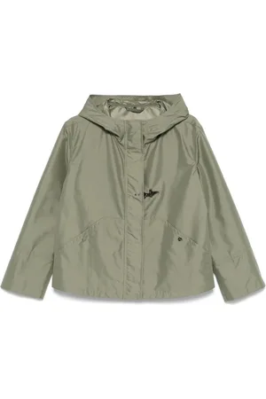 FAY Jakke, Dame, Grøn, L, Polyester, Let Jakke