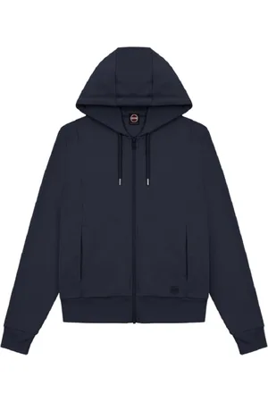 Colmar Sweathshirts & Hoodies, Dame, Blå, XS, Bomuld, Blå Zip Sweater Letvægts Bomuld