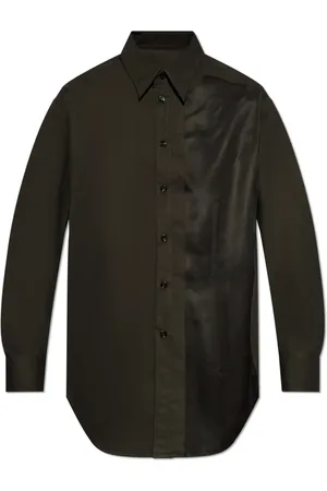 Maison Margiela Bluser & Skjorter, Dame, Sort, S, Bomuld, Cotton Shirt