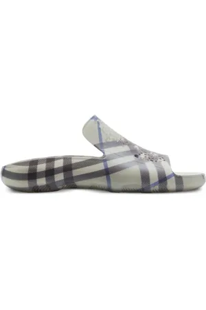 Burberry Sko, Herre, Flerfarvet, 41 EU, Vintage Check Sandaler