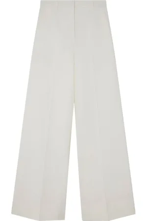 Stella McCartney Bukser, Dame, , S, Uld, Uld Flared Bukser med Plissering
