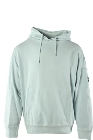 C.P. Company Sweathshirts & Hoodies, Herre, Blå, XL, Bomuld, Resist Dyed Sweater