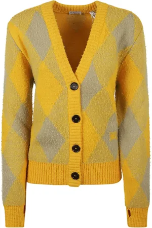 Burberry Strik, Dame, Flerfarvet, XS, Uld, Cardigan