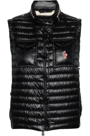 Moncler Jakke, Dame, Sort, M, Uld, Gumiane Vest