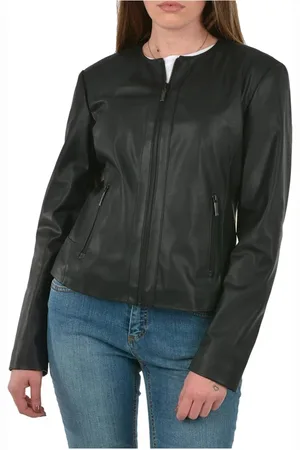 Emporio Armani Jakke, Dame, Sort, S, Uld, Blouson Jakke