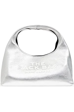 Marc Jacobs Taske, Dame, Grå, ONE SIZE, Læder, The Sack Mini Håndtaske