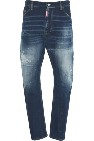 Dsquared2 Jeans, Herre, Blå, 2XL, Bomuld, London Bro Jeans