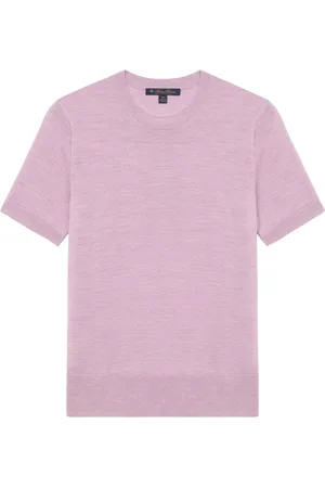Brooks Brothers Strik, Dame, Lyserød, XS, Uld, Uld Sweater