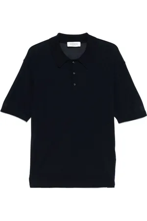 LANEUS Top, Herre, Blå, XL, Afslappet T-shirt i blå