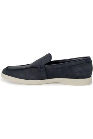 Clarks Sko, Herre, Blå, 40 EU, Læder, Klassiske læder loafers