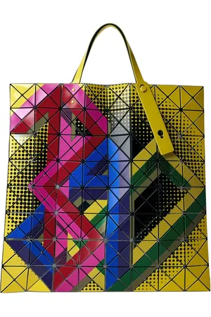 Issey Miyake Taske, Dame, Flerfarvet, ONE SIZE, Uld, Signatur Manga Tote Taske