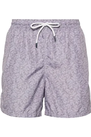 FEDELI Badetøj, Herre, Grå, 2XL, Polyester, Polyester Badeshorts med Elastikbælte