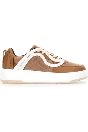 Stella McCartney Sko, Dame, Brun, 36 EU, Uld, Stilfulde Sneakers