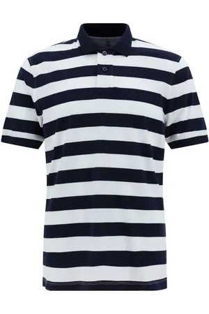 Brunello Cucinelli Top, Herre, Blå, M, Bomuld, Klassisk Polo T-shirt