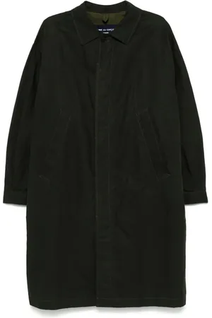 Comme des Garçons Frakke, Herre, Sort, L, Uld, Stilfuld Vinterfrakke