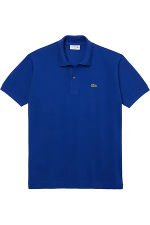 Lacoste Top, Herre, Blå, 3XL, Bomuld, Klassisk polo shirt i bomuldspiqué