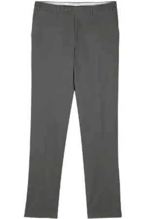 CANALI Bukser, Herre, Grøn, 2XL, Bomuld, Skovgrønne Chino Bukser Slim Fit