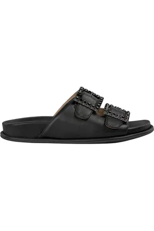 Alma en Pena Sko, Dame, Sort, 38 EU, Spænde sandal komfort