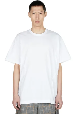 Comme des Garçons Top, Herre, Hvid, S, Bomuld, Crewneck Kortærmet T-shirt