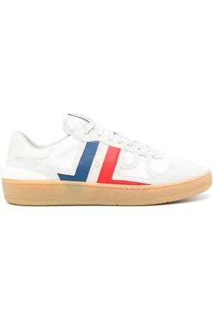 Lanvin Sko, Herre, Flerfarvet, 40 EU, Læder, Clay Low Top Sneakers