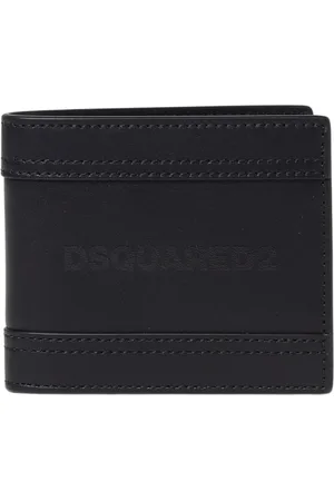 Dsquared2 Tilbehør, Herre, Sort, ONE SIZE, Uld, Stilfuldt Pung til Daglig Brug