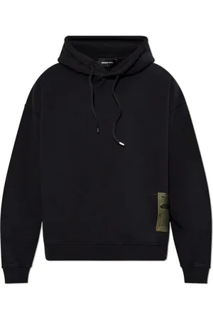 Dsquared2 Sweathshirts & Hoodies, Herre, Sort, 2XL, Bomuld, Hoodie