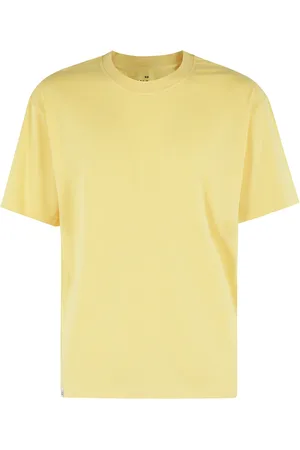 Edwin Top, Herre, Gul, XL, Bomuld, Basis Oversize T-shirt Gul Kortærmet