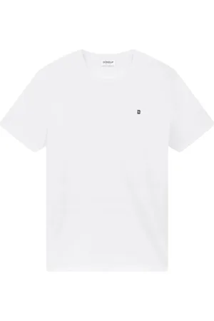 Dondup Top, Herre, Hvid, L, Uld, Stilfuld T-shirt