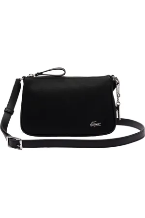 Lacoste Taske, Dame, Sort, ONE SIZE, Uld, Canvas Skuldertaske