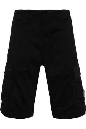 C.P. Company Shorts, Herre, Sort, XS, Bomuld, Stretch Sateen Cargo Shorts