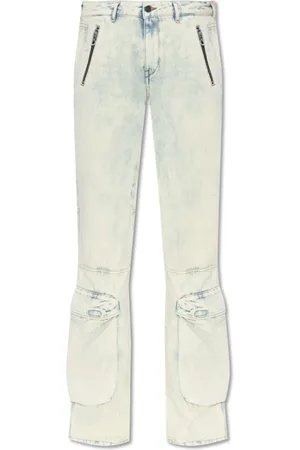 Diesel Jeans, Dame, Blå, W30, Bomuld, Boot-cut Jeans