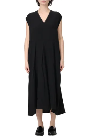 Fabiana Filippi Kjole, Dame, Sort, XS, Midi Kjole