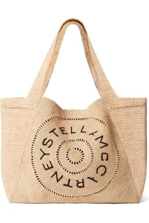 Stella McCartney Taske, Dame, , ONE SIZE, Uld, Tote Bag med Broderi