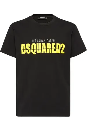 Dsquared2 Top, Herre, Sort, S, Uld, Stilfuld T-shirt