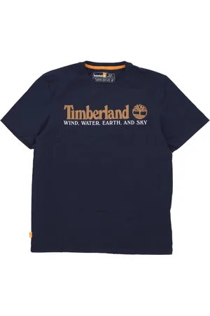 Timberland Top, Herre, Blå, S, Bomuld, Dark Sapphire Herre T-shirt Kortærmet