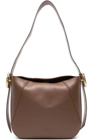 Lanvin Taske, Dame, Brun, ONE SIZE, Uld, Melodie læderskuldertaske
