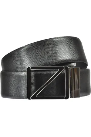 Ermenegildo Zegna Tilbehør, Herre, Sort, 115 CM, Læder, Bælte