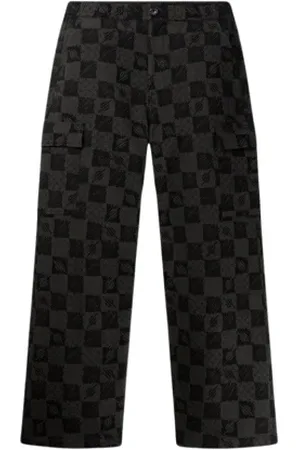 Daily paper Bukser, Herre, Sort, S, Skak Jacquard Bukser