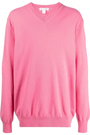Comme des Garçons Strik, Herre, Lyserød, S, Uld, Strikket Trøje