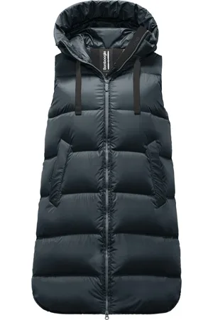 Bomboogie Jakke, Dame, Blå, XS, Nylon, A-Line Dun Vest
