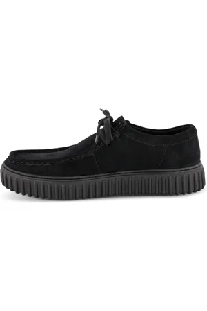 Clarks Sko, Herre, Sort, 45 EU, Læder, Torhill Lo Sko